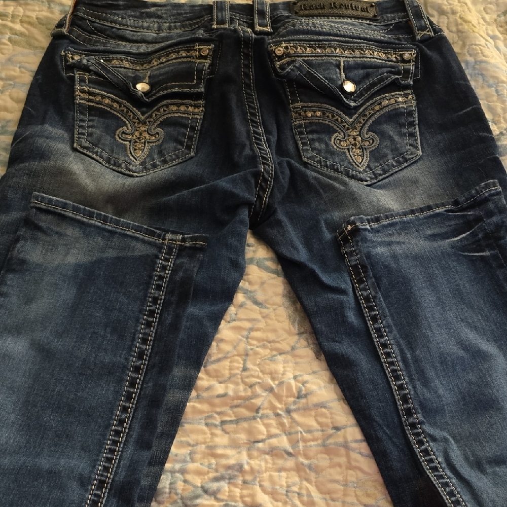 Rock Revival Blue Skinny Jeans